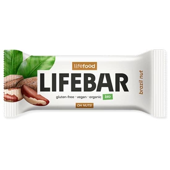 Μπάρα Ενέργειας με Καρύδια Βραζιλίας (40γρ) - Lifefood