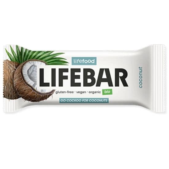 Μπάρα Ενέργειας με Καρύδα (40γρ) - Lifefood - Image 1