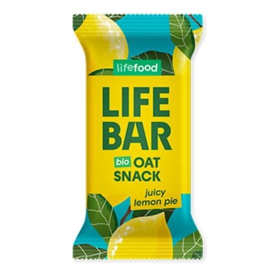 Μπάρα Βρώμης Με Λεμόνι (40γρ) - Lifefood