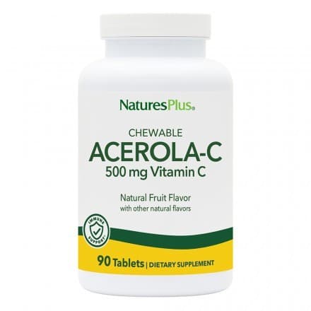 ACEROLA-C COMPLEX CHEWABLE  500 mg 90 Tabs - Natures Plus