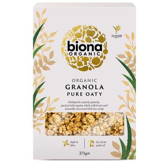 Granola βρώμης χωρίς ζάχαρη (375γρ) - Biona