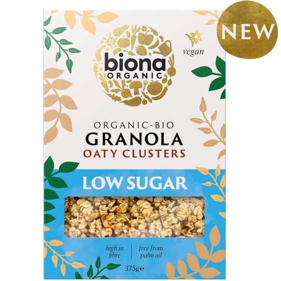 Granola Βρώμης Low Sugar (375γρ) - Biona - Image 1