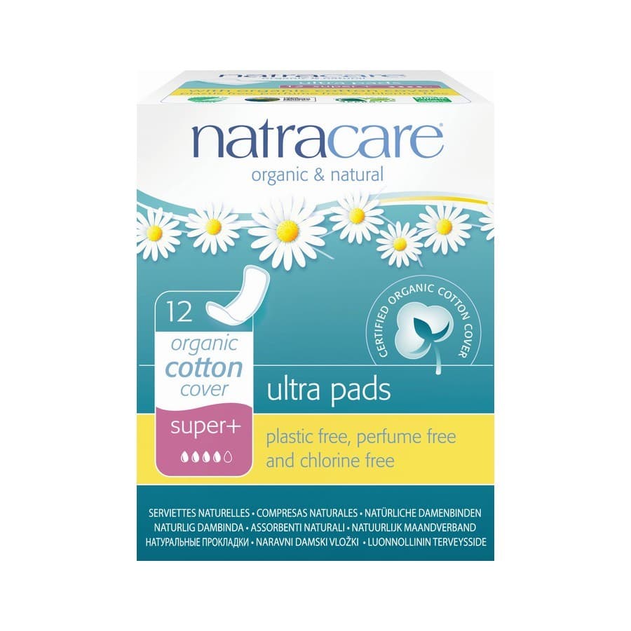 Σερβιέτες ultra super plus για μεγάλη ροή (12τεμ.) - NATRACARE