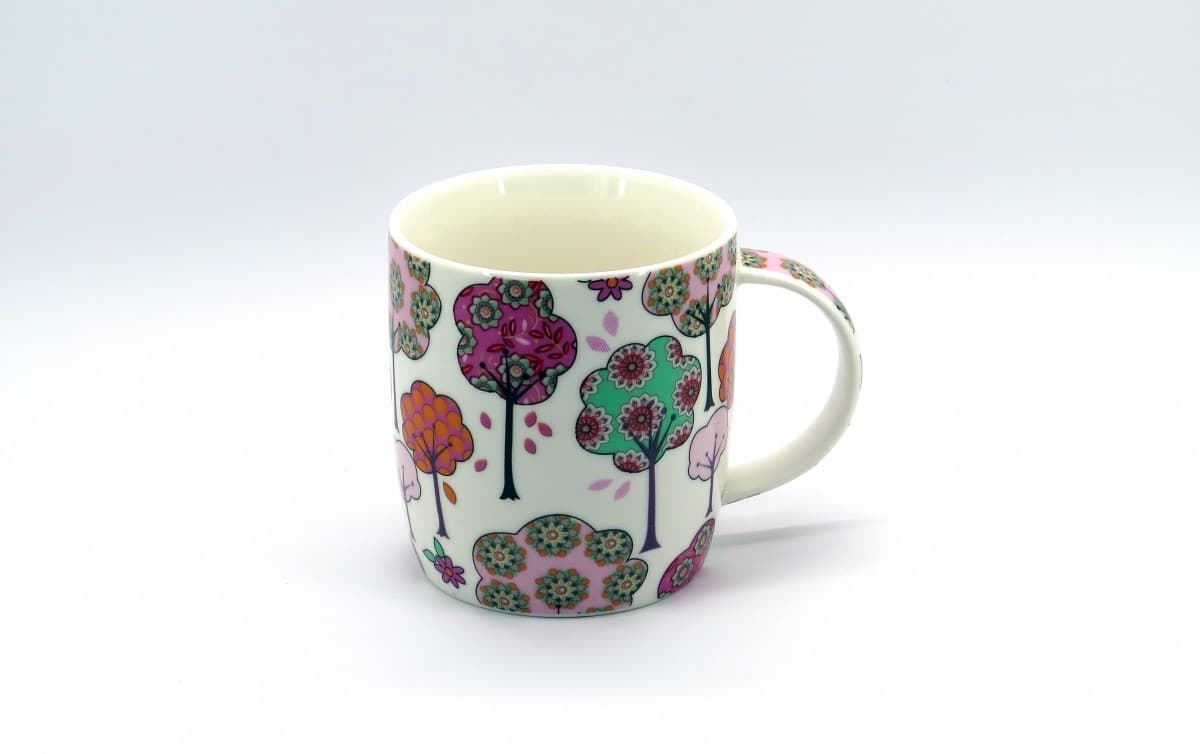 Mug πορσελάνινο Carla B - Ο δρόμος του τσαγιού