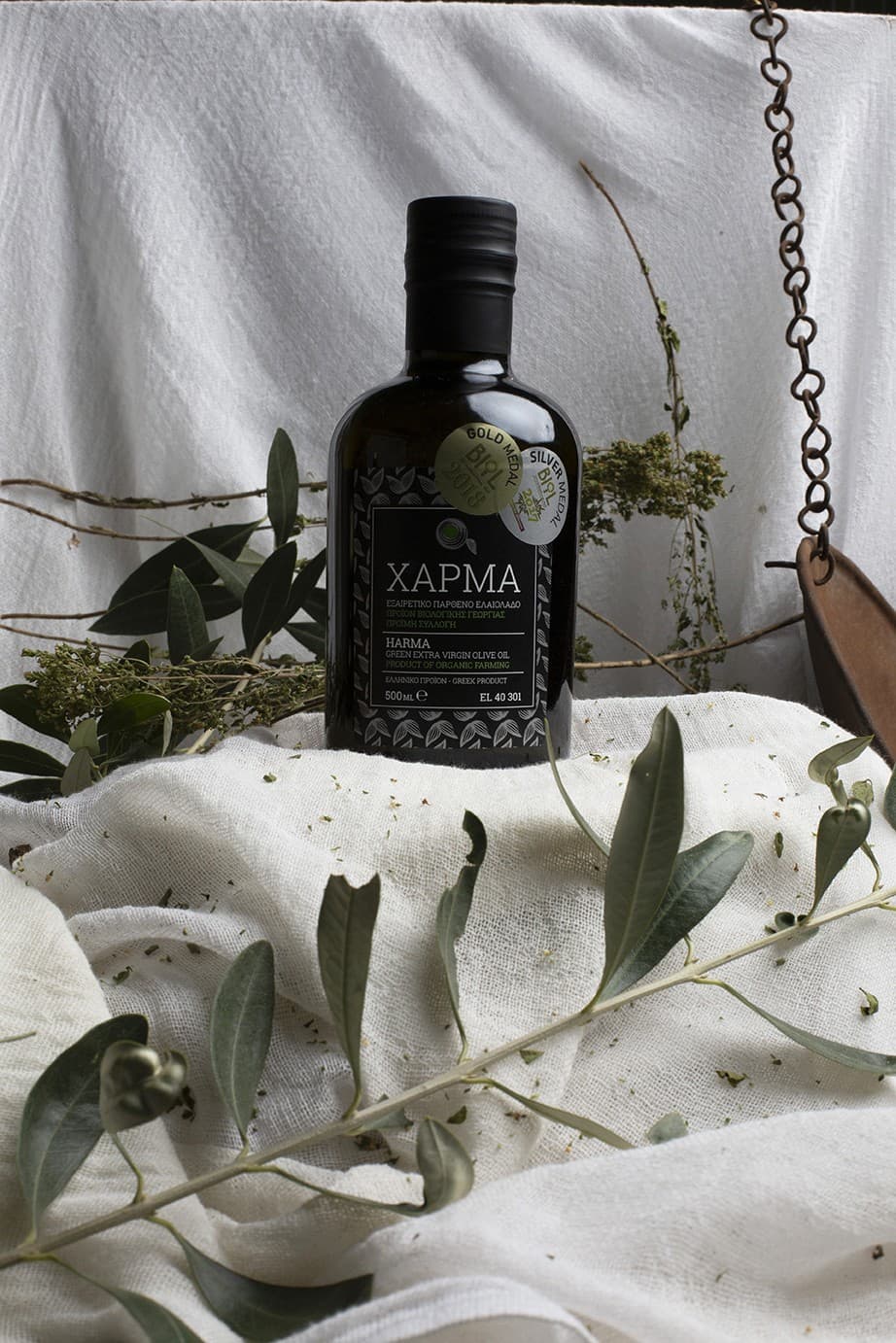 Εξαιρετικό Παρθένο Ελαιόλαδο Χάρμα Green BIO 500ml - Energaea - Thumbnail 3