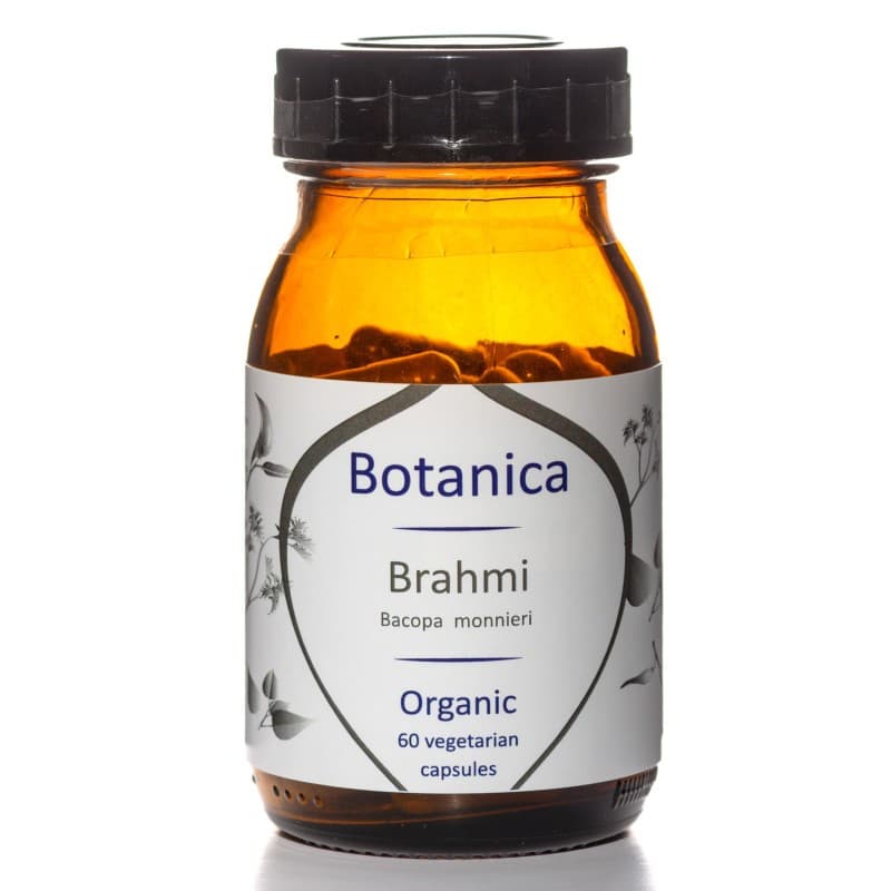 Βιολογικό Μπράχμι / Mπακόπα Μονιέρι - Organic Brahmi  500mg 60caps - Botanica - Image 1