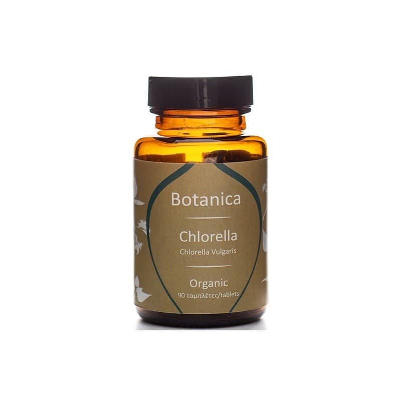 Βιολογική Χλωρέλλα - Organic Chlorella  90 tablets - Botanica
