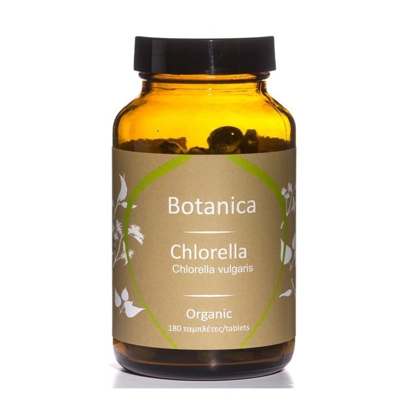 Βιολογική Χλωρέλλα - Organic Chlorella 180 tablets - Botanica