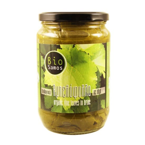 Αμπελόφυλλα σε άλμη 200gr - bio-Samos - Image 1