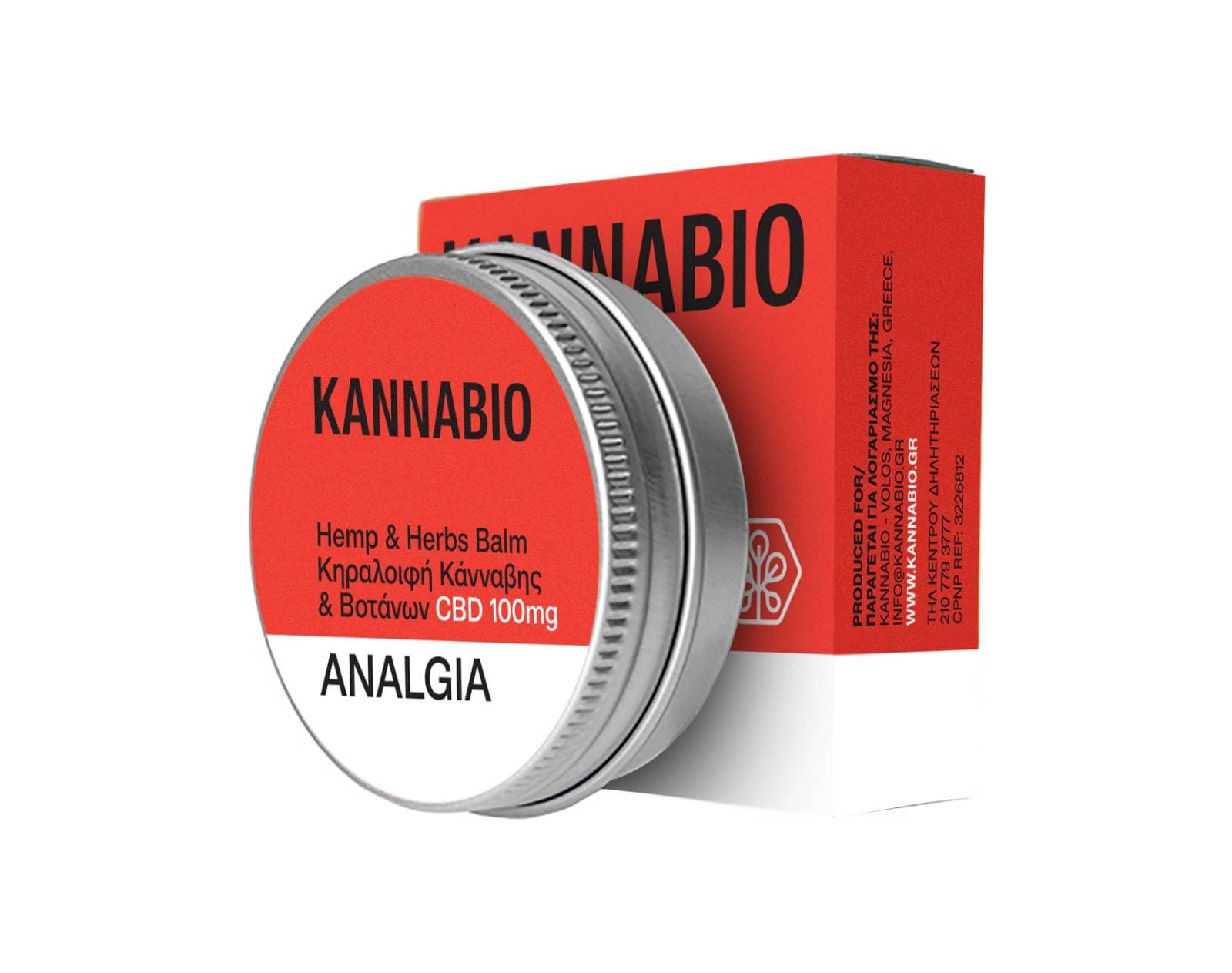 Κηραλοιφή Κάνναβης ANALGIA 30ml - KannaBio