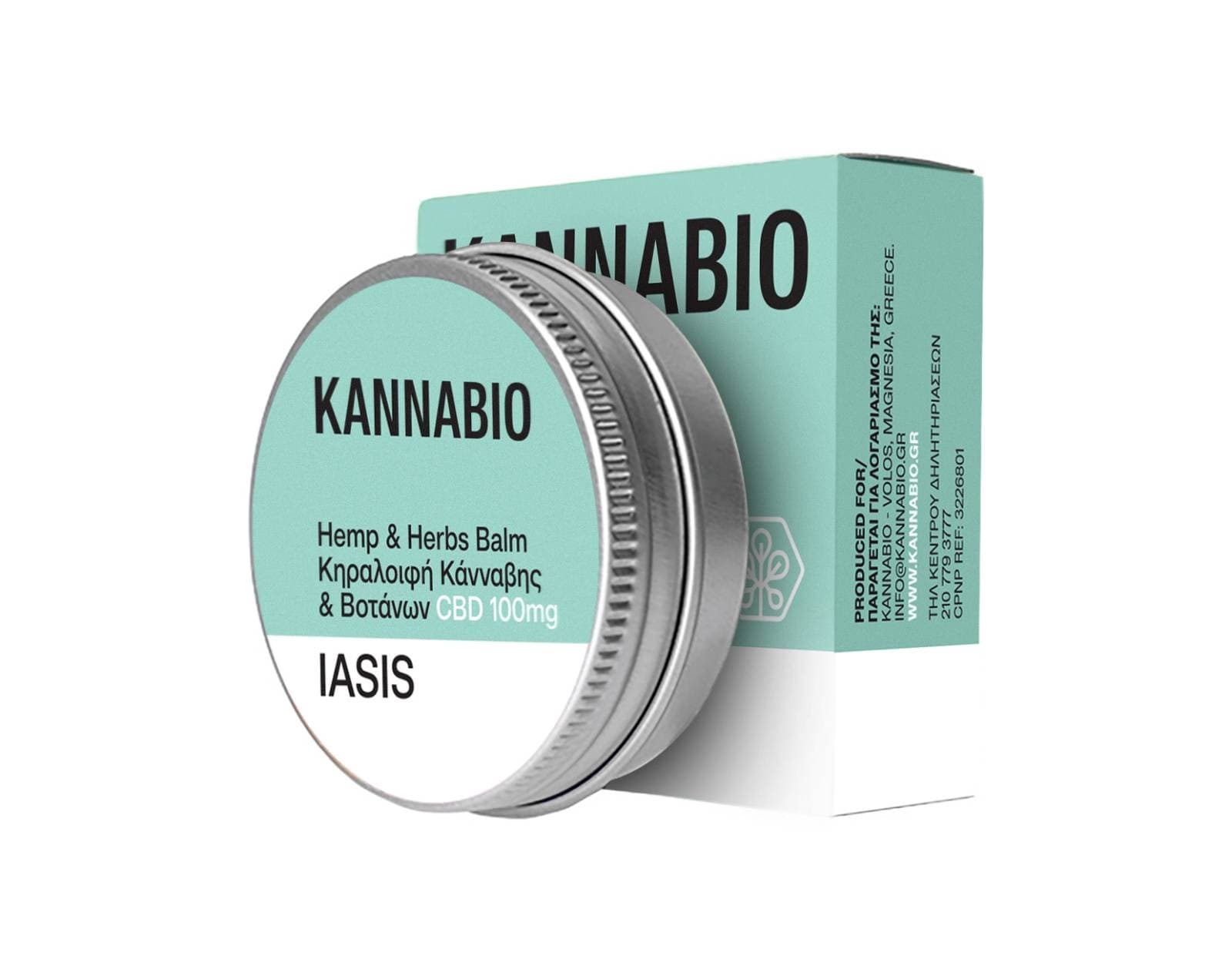 Κηραλοιφή Κάνναβης IASIS 30ml - KannaBio