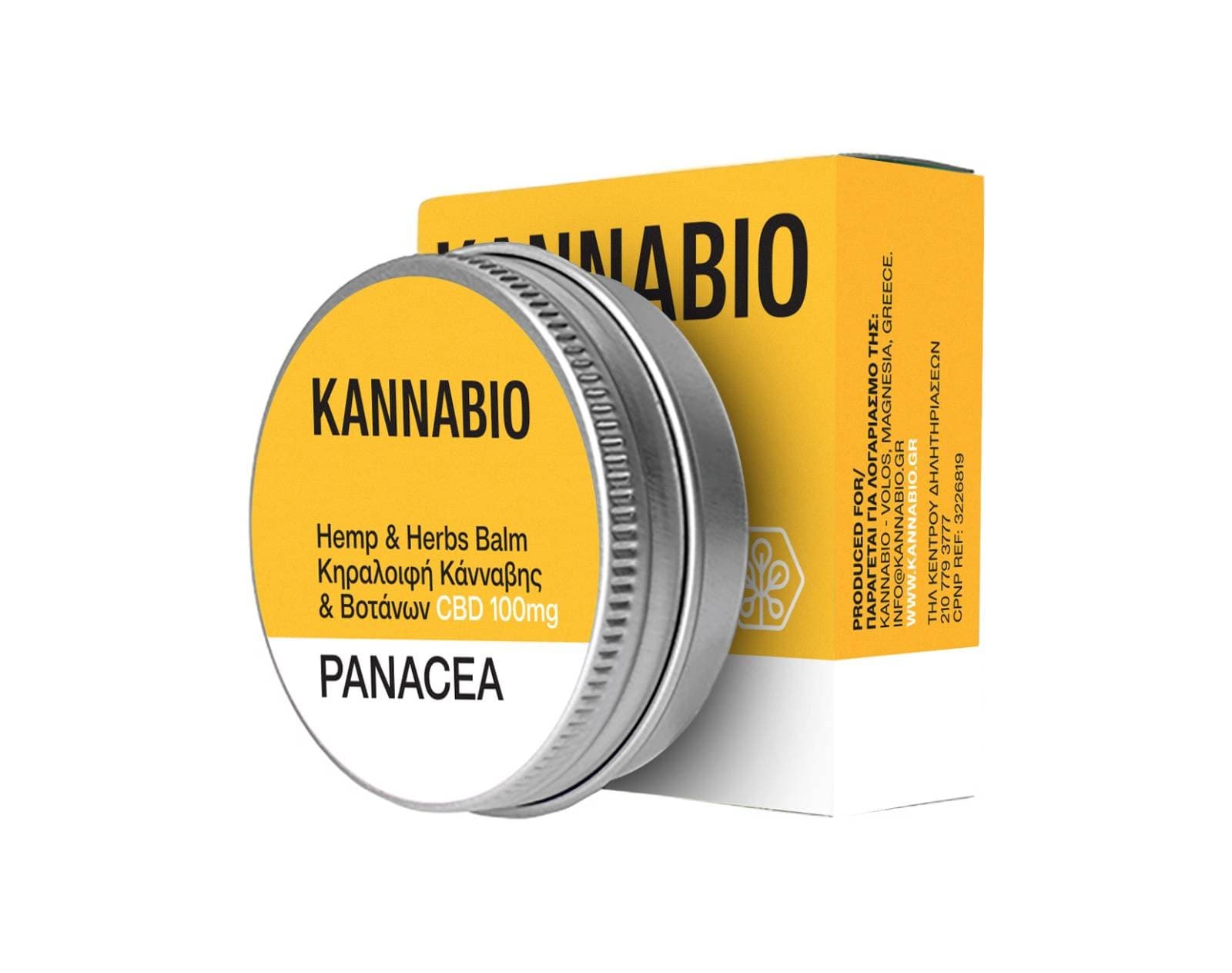 Κηραλοιφή Κάνναβης PANACEA 30ml - KannaBio