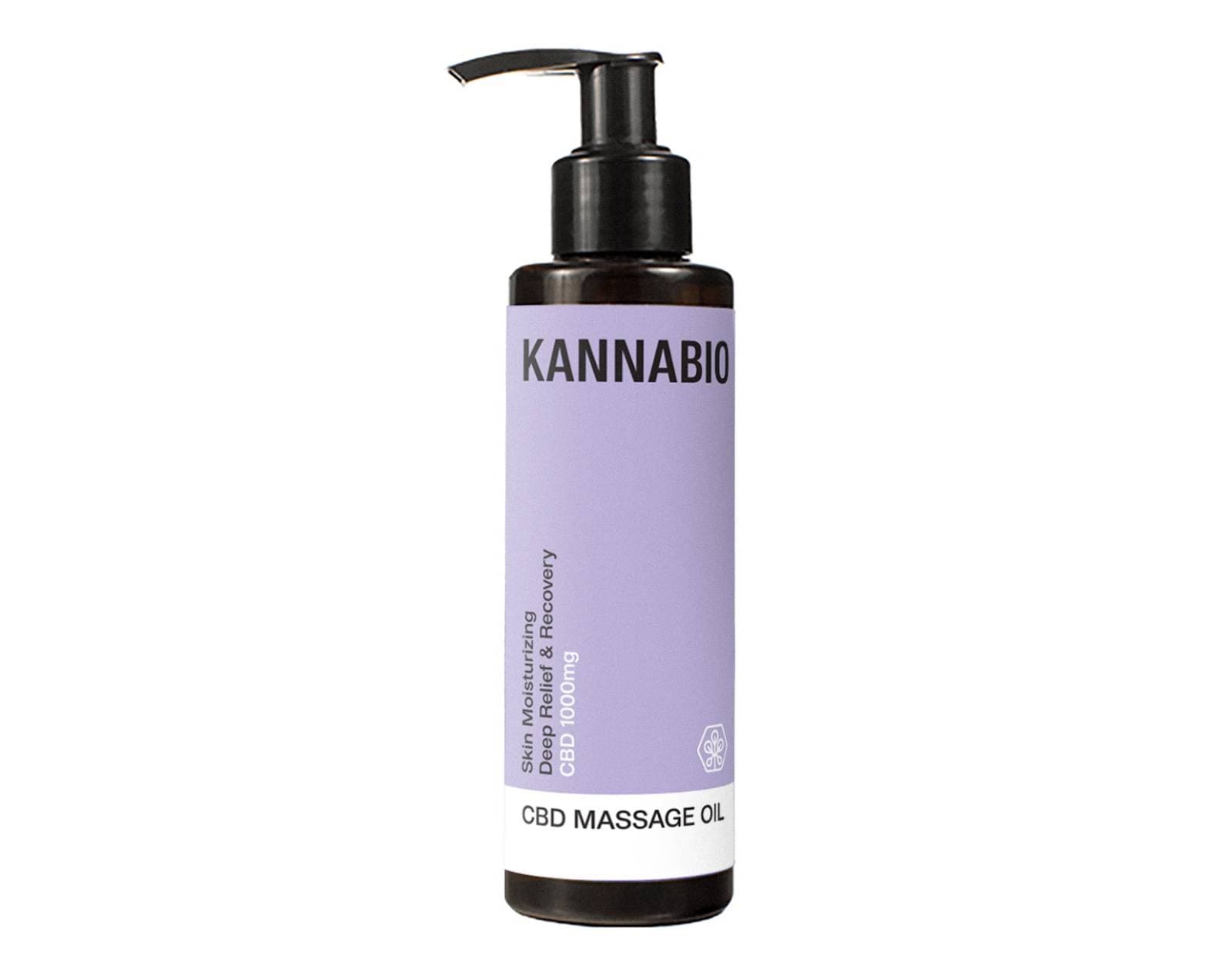 Mood Skin Moisturizing Massage Oil - 150ml - 1000mg CBD - Kannabio