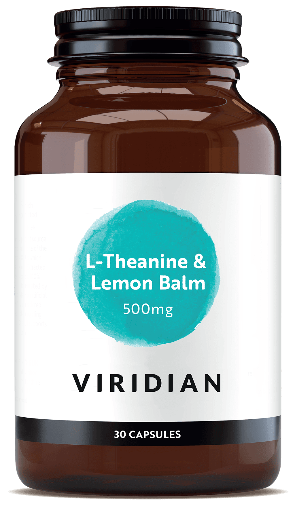 L-Theanine & Lemon Balm Veg 30 Caps - Viridian - Image 1