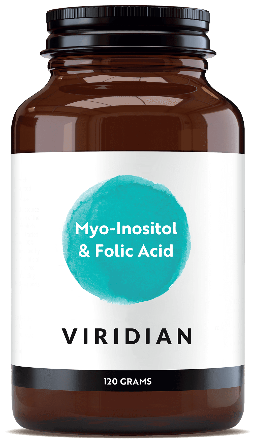 Myo-Inositol & Folic Acid Powder 120g - Viridian - Image 1