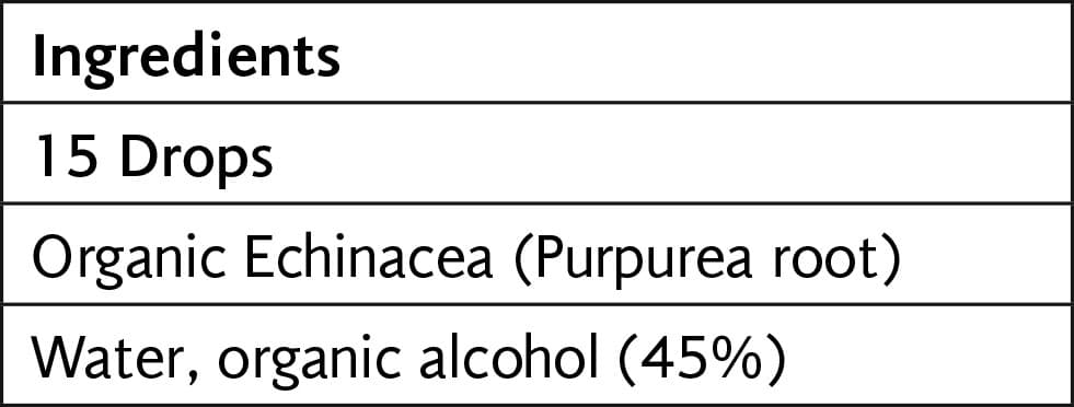 Echinacea Tincture (Organic) 50ml - Viridian - Thumbnail 2