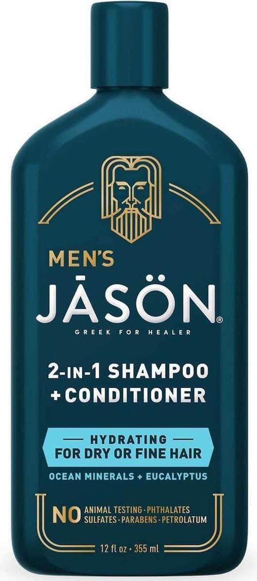 Men's Hydrating 2-in-1 Shampoo 355 ml - Jason