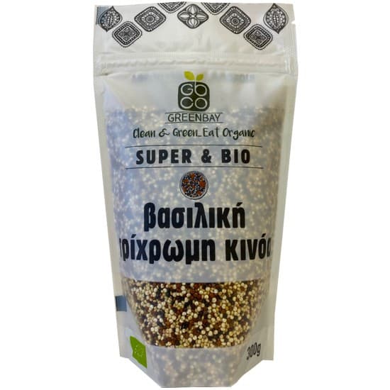 Βασιλική Τρίχρωμη Κινόα - Quinoa (300 γρ) - Green Bay
