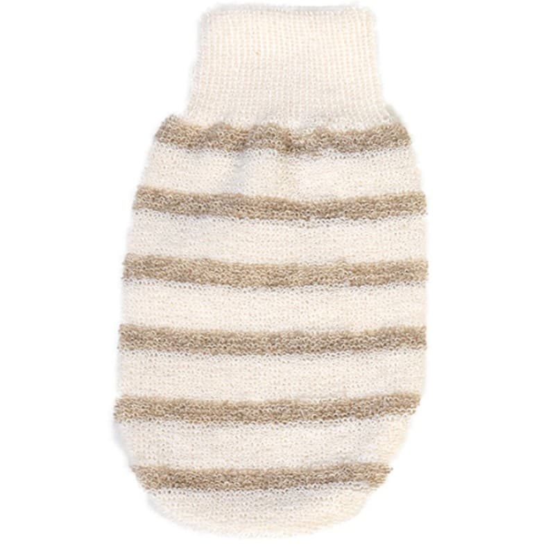 Γάντι Μασάζ με Βιολογικό Βαμβάκι & Λινό | Organic Cotton & Linen Massage Glove - Eco Bath