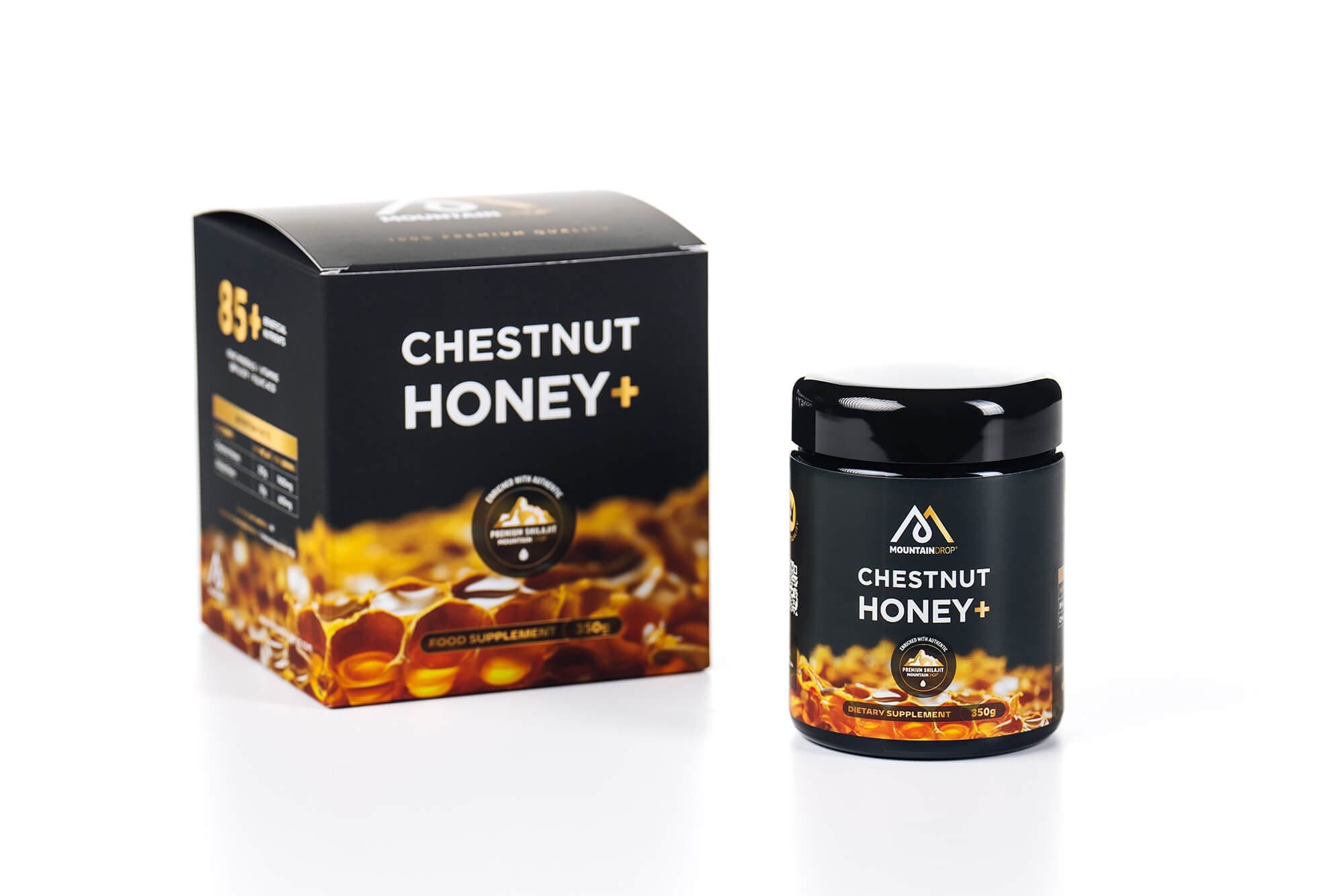 Mountaindrop® Chestnut Honey+ 350g - Mountaindrop - Thumbnail 3