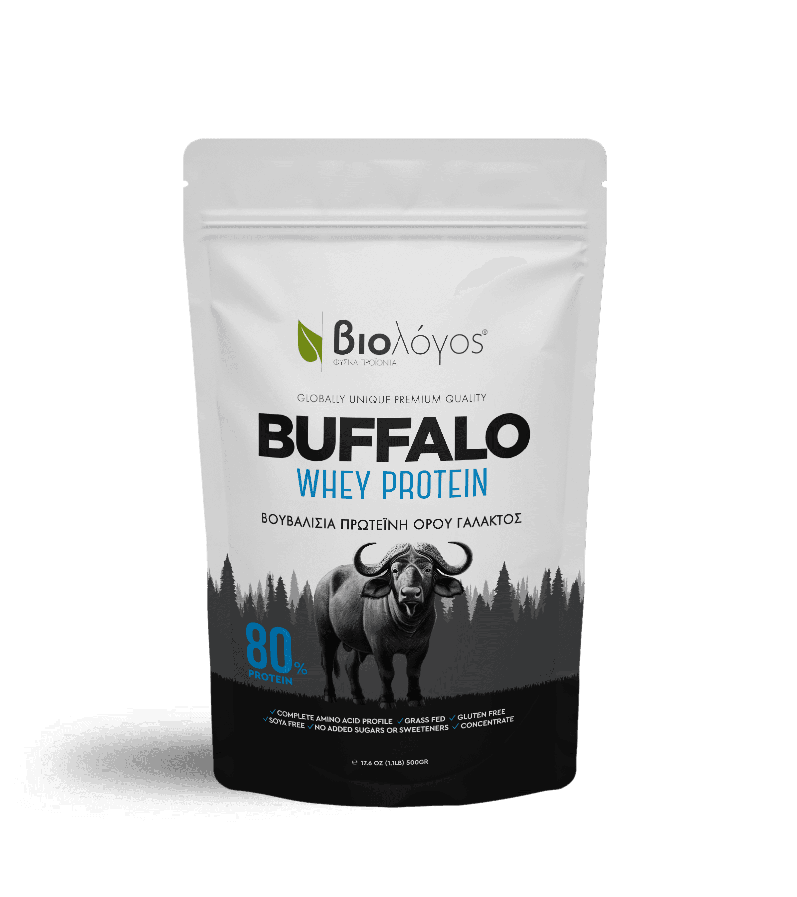 Πρωτεΐνη Buffalo Whey 500g - Βιολόγος - Image 1