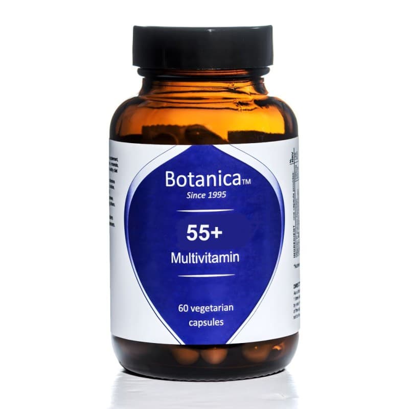 Πολυβιταμινούχο για 55+ - Multivitamin 55+  60 veg. caps - Botanica