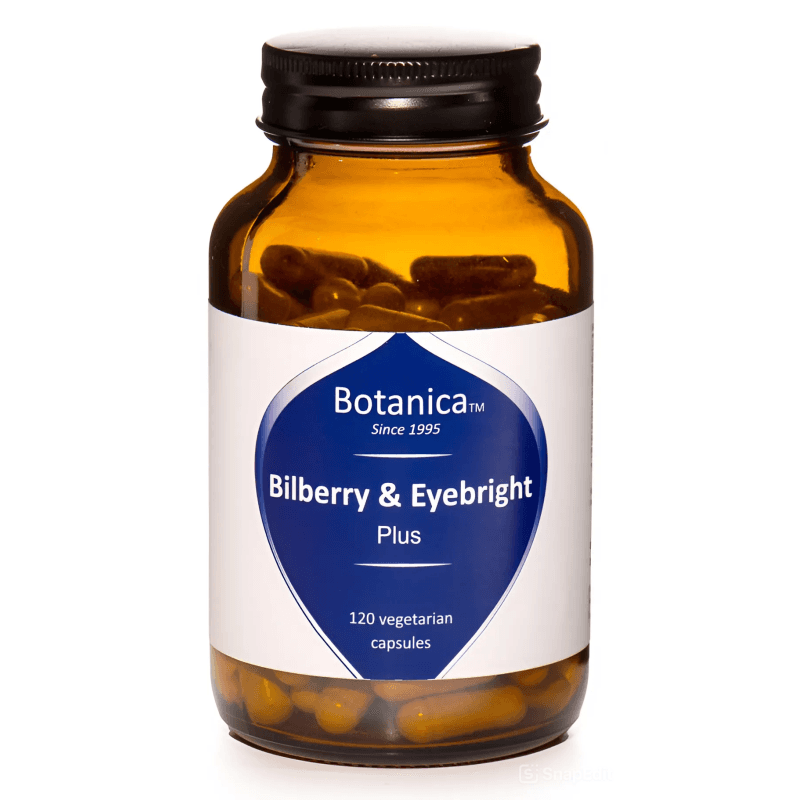 Μύρτιλλο & Ευφράζια - Billberry & Eyebright  120 Veg. caps - Botanica