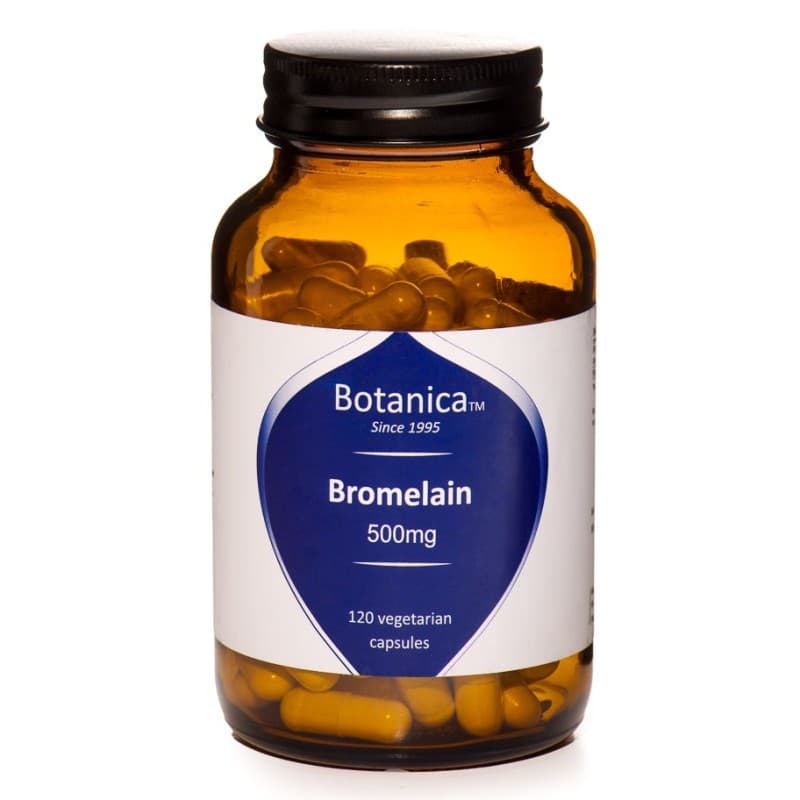 Βρομελίνη - Bromelain 500mg 120 veg. Caps - Botanica - Image 1