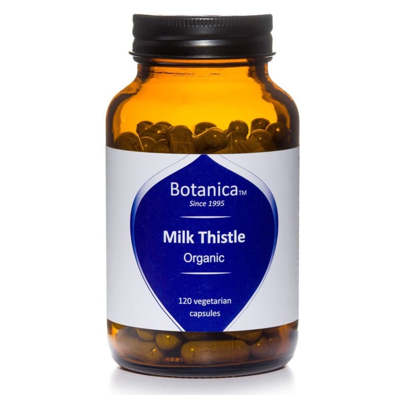 Βιολογικό Γαϊδουράγκαθο - Milk Thistle organic 200mg 120 veg. Caps - Botanica