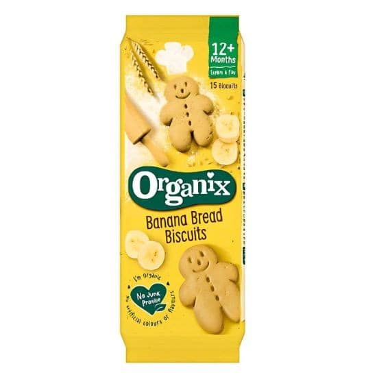 Μπισκότα Banana Bread 135γρ - Organix