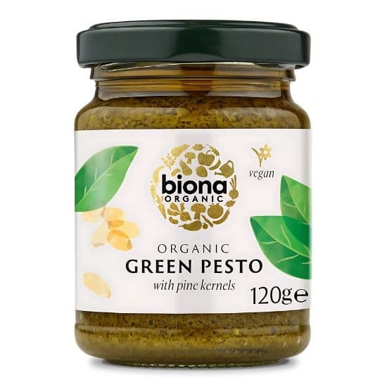 Σάλτσα Πέστο Βασιλικού - Green Pesto 120γρ - Biona