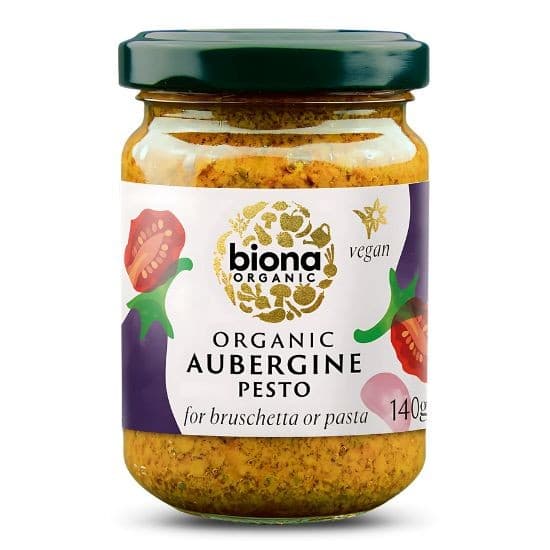 Σάλτσα Πέστο Μελιτζάνας - Aubergine Pesto 140γρ - Biona