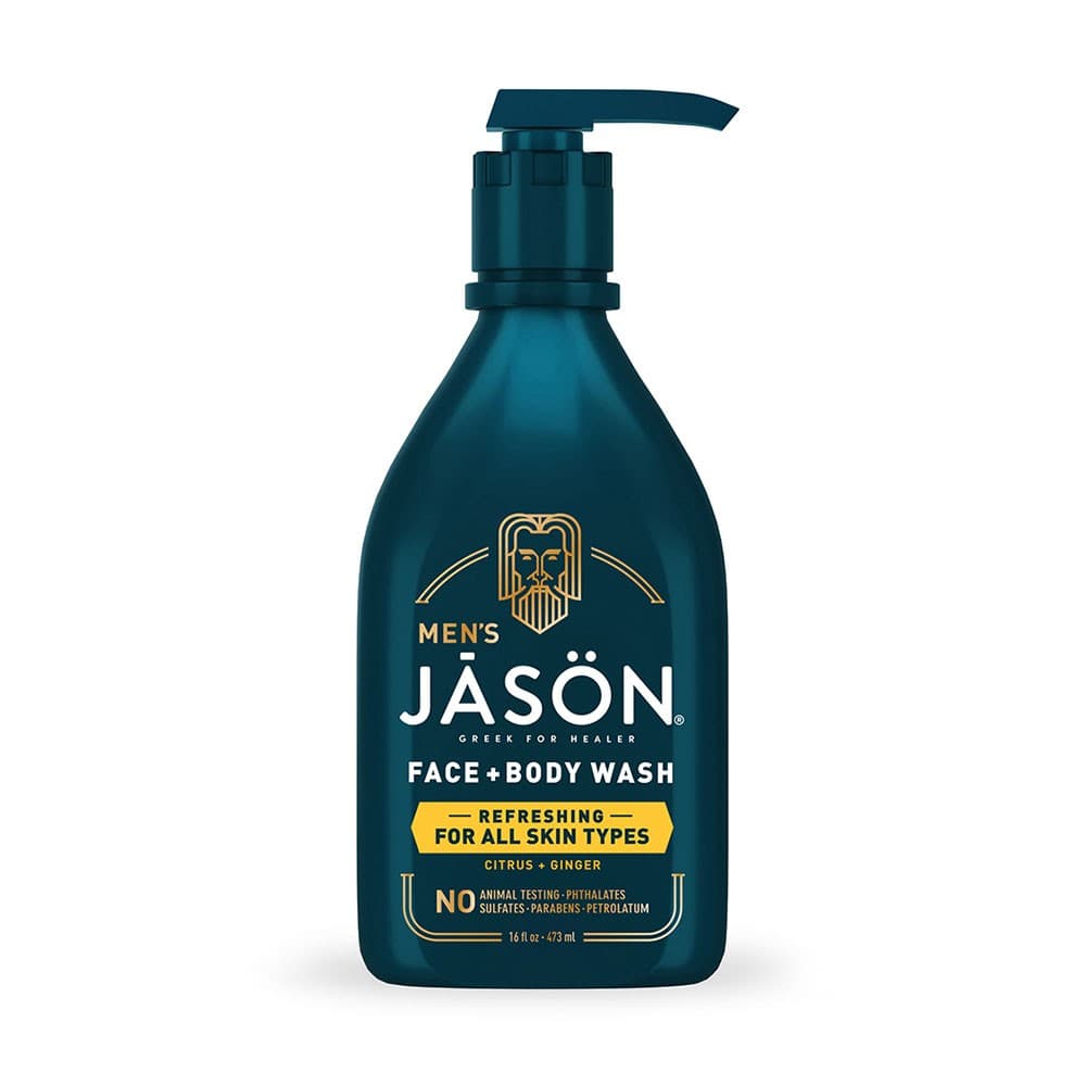 Men's Refreshing 2-in-1 Face + Body Wash 500ml - Jason