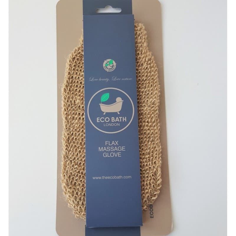 Γάντι μασάζ από λινάρι | Flax Massage Glove - Eco Bath