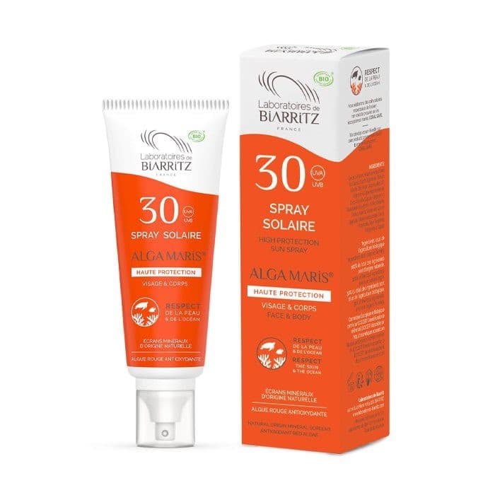 Βιολογικό Αντιηλιακό Σπρέι Σώματος SPF30 Bio 100ml Algamaris - Laboratoires De Biarritz