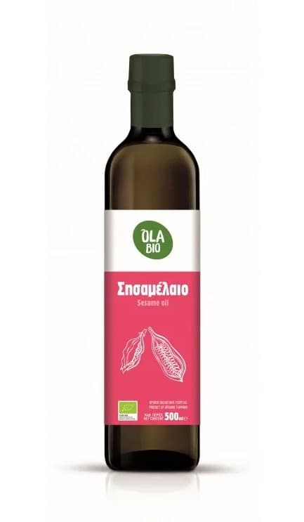 Σησαμέλαιο ψυχρής έκθλιψης ΒΙΟ 500ml - Ola Bio