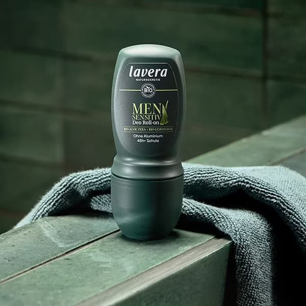 Men Sensitiv Aποσμητικό Roll-On 48ωρης Προστασίας 50ml - LAVERA - Thumbnail 3