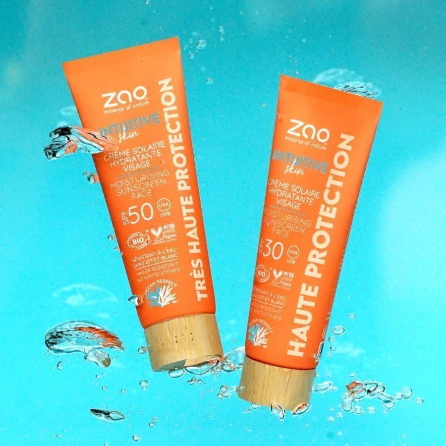 Organic Skin Intuitive Moisturising Face Sunscreen SPF 30 - Zao - Thumbnail 4