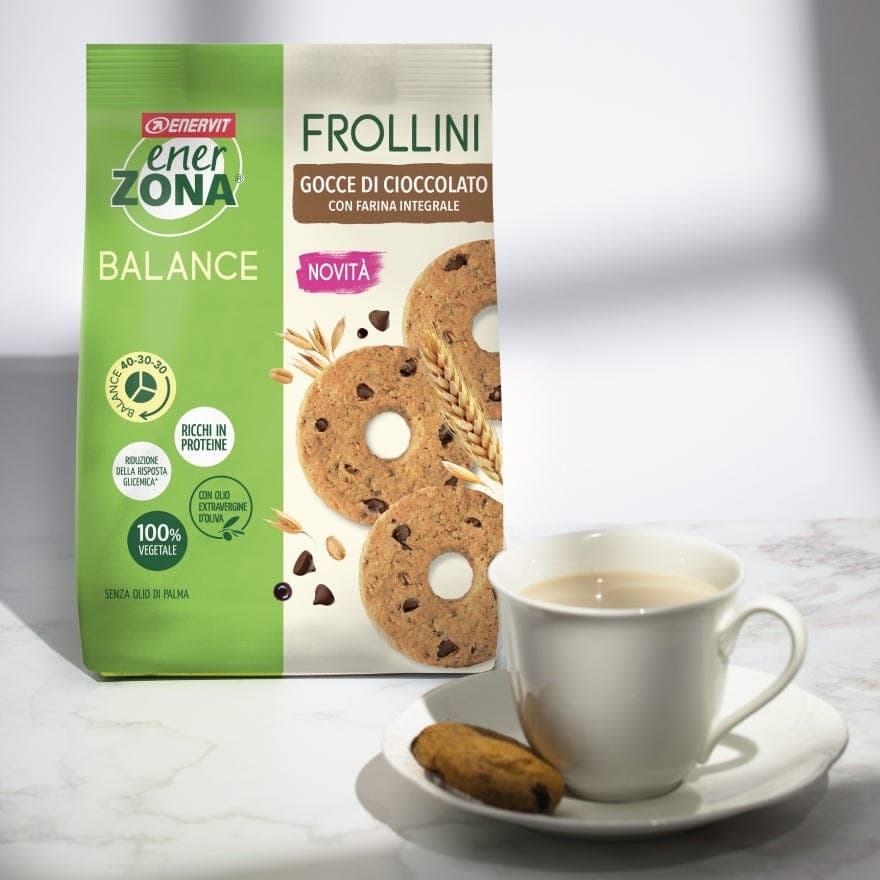 Balance Frollini Gocce di Chioccolato 250gr - Enerzona - Thumbnail 2