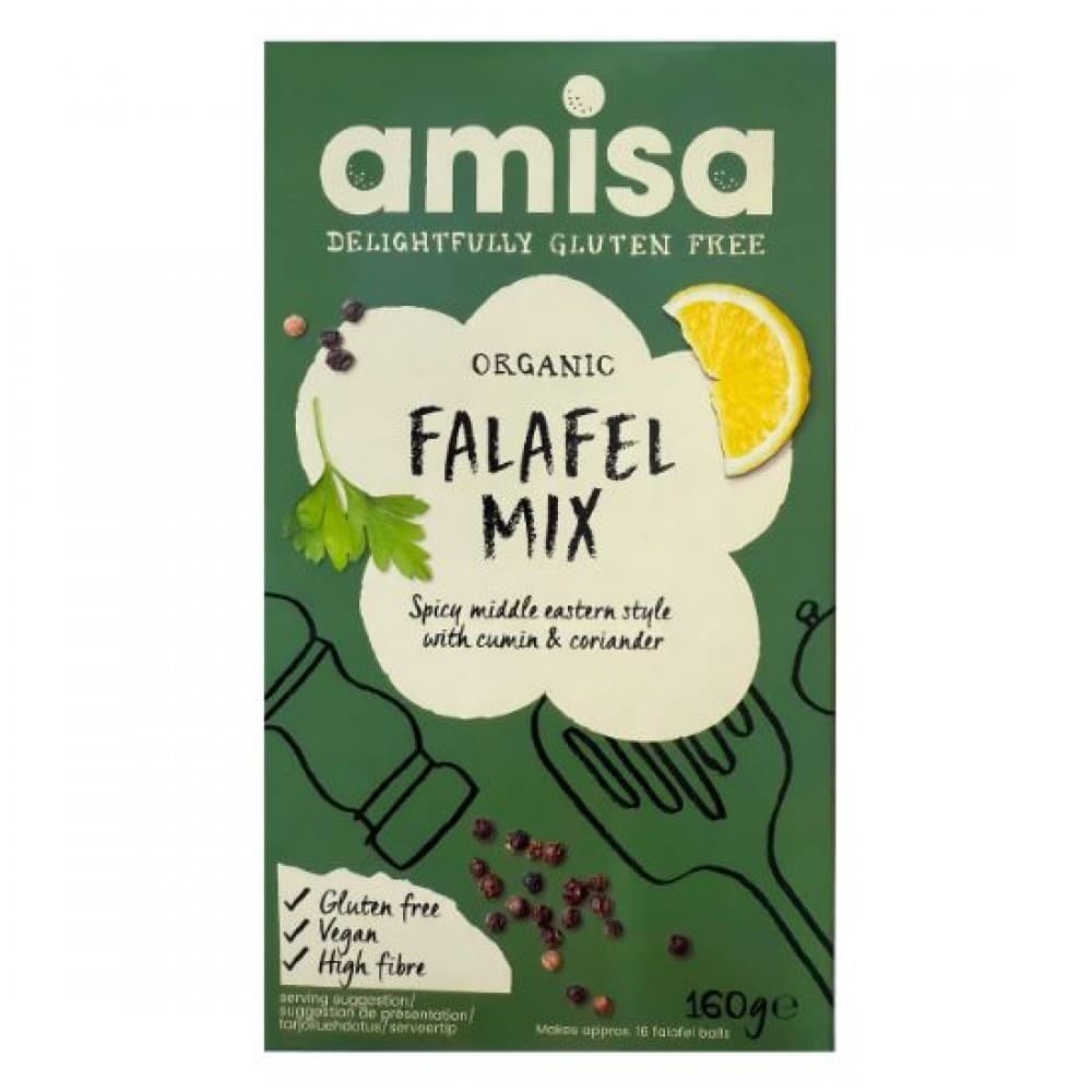 Μείγμα για Φαλάφελ χωρίς γλουτένη 160γρ - Amisa