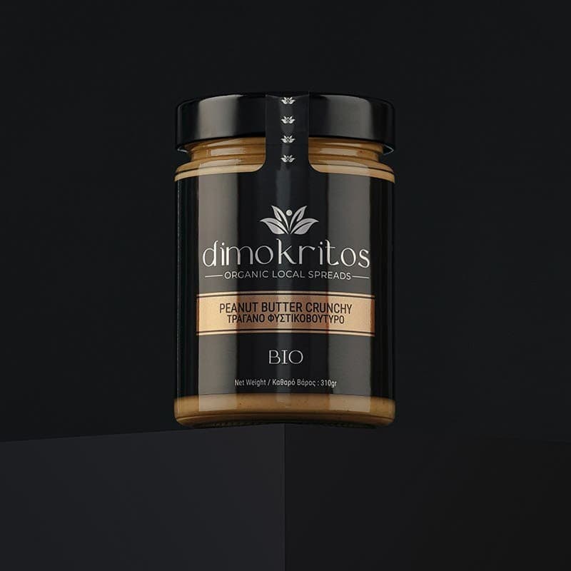 Φυστικοβούτυρο crunchy BIO 310 gr - Δημόκριτος