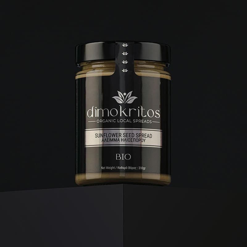 Άλειμμα Ηλιόσπορου ΒΙΟ 310gr - Δημόκριτος - Image 1