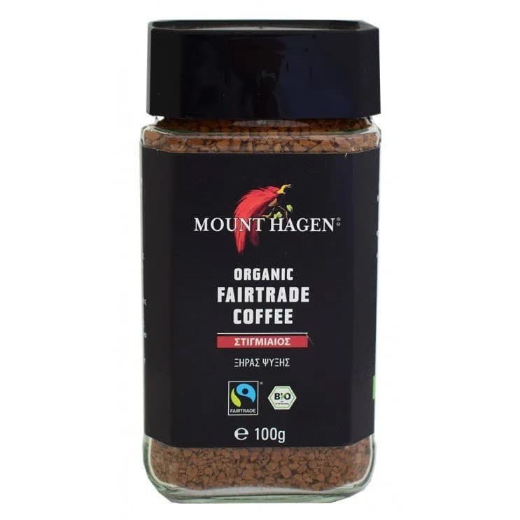 Καφές στιγμιαίος BIO 100gr - Mount Hagen