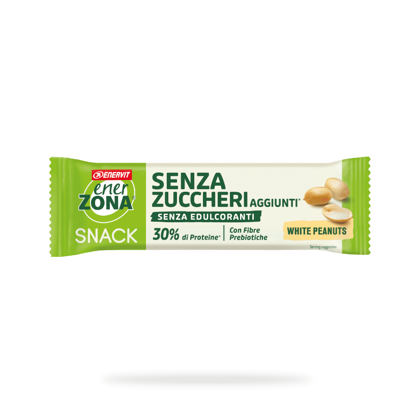 Snack Sugar-Free White Peanuts 33gr - Enerzona