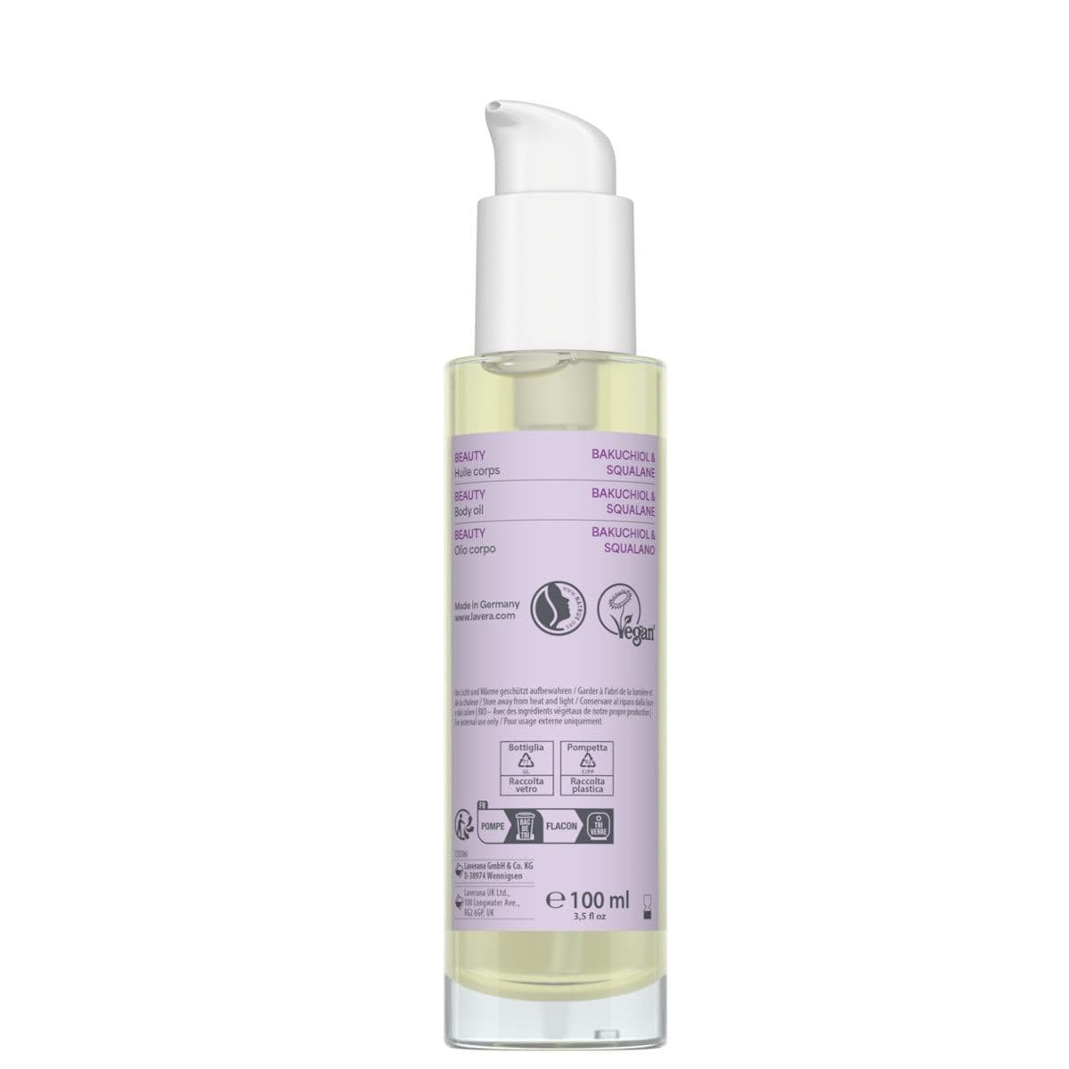 Λάδι Σώματος Ομορφιάς , Beauty Bio 100ml - Lavera - Thumbnail 2