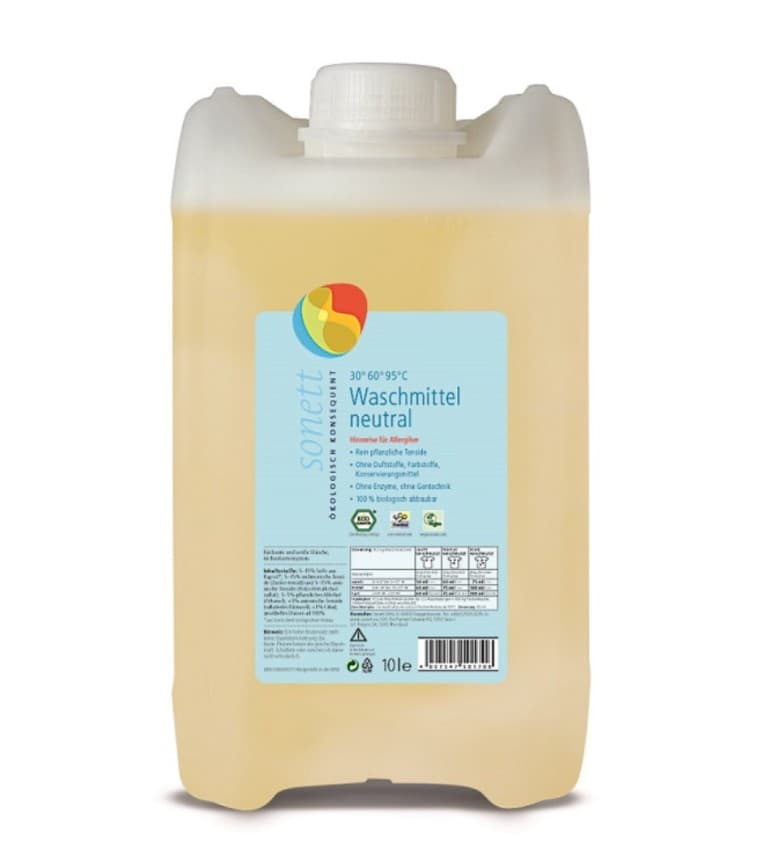 Υγρό Πλυντηρίου Ρούχων sensitive 10lt - Sonett