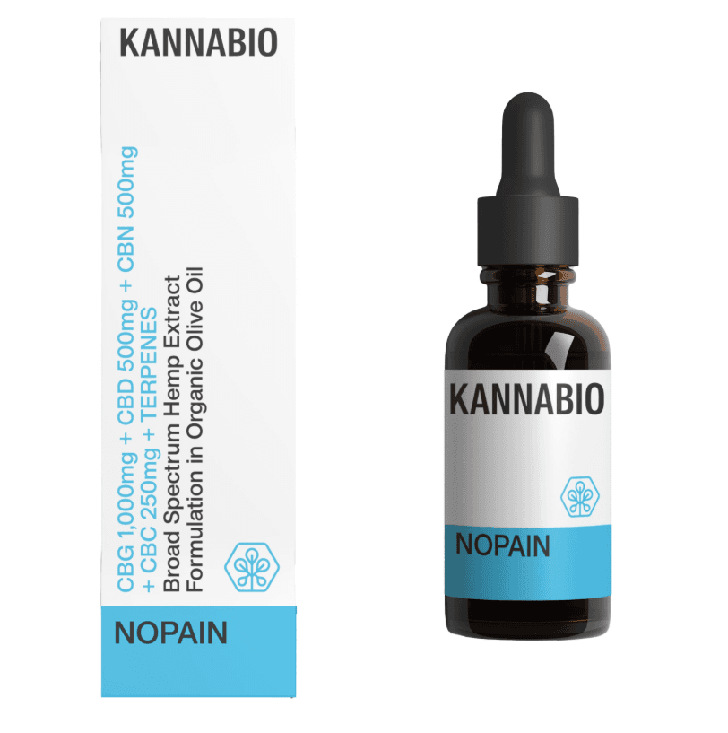 NOPAIN CBD+CBG+CBN+CBC+Τερπένια (2,250mg/10ml) - Kannabio
