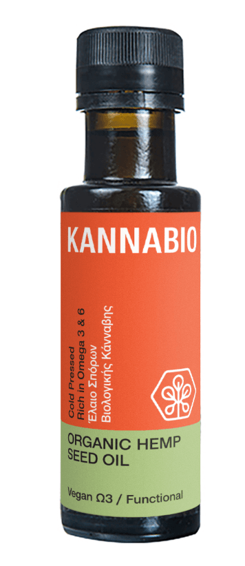 Σπορέλαιο Βιολογικής Κάνναβης - 100ml - KannaBio - Image 1