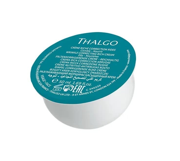 Wrinkle Correcting Rich cream Refill 50ml – Thalgo