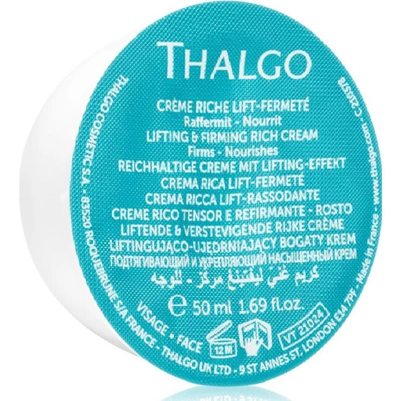 Lifting & Firming Rich Cream Refill 50ml - Thalgo - Image 1